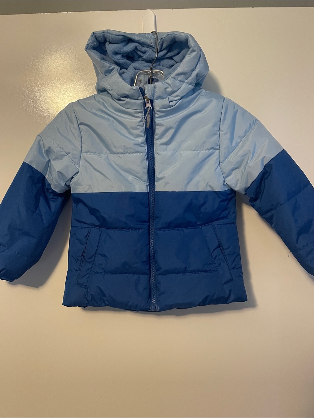 Whales Tail Outerwear Girls Blue Puffer Jacket Size 4